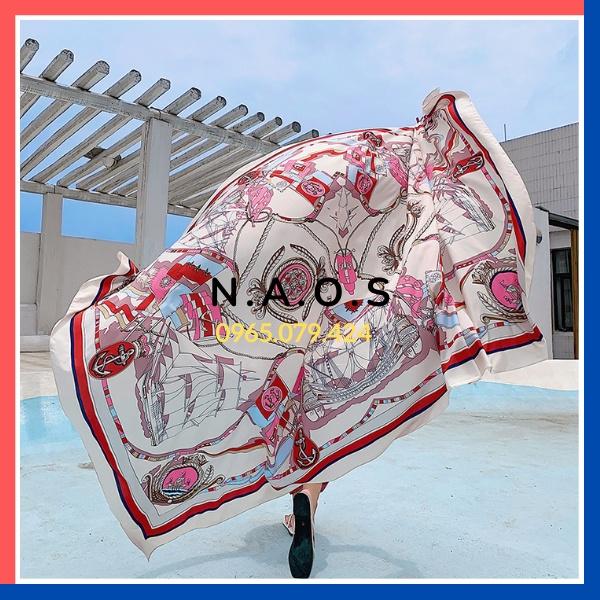 -Khăn choàng cổ Boho thổ cẩm 140x190cm Phá cách thời trang ấn tượng- Qùa tặng 20/10