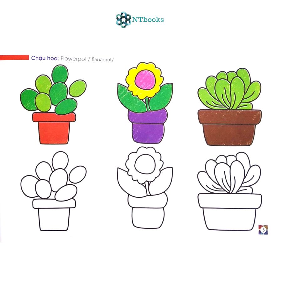 Sách Bé Ơi! Tô Màu Thật Là Vui - Song Ngữ Việt - Anh  - Tập 8