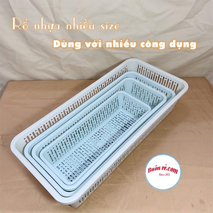 Rổ chữ nhật dài Châu Hưng đựng đồ tiện lợi (MS: RVD-001;002;003;004) – Buôn rẻ 01370