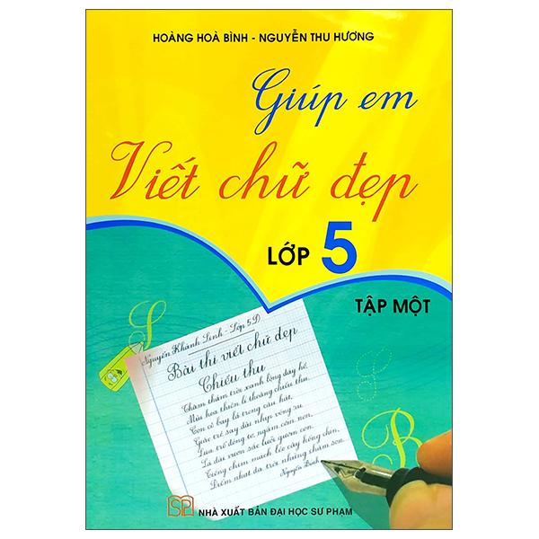 Giúp Em Viết Chữ Đẹp 5 - Tập 1 (2022)