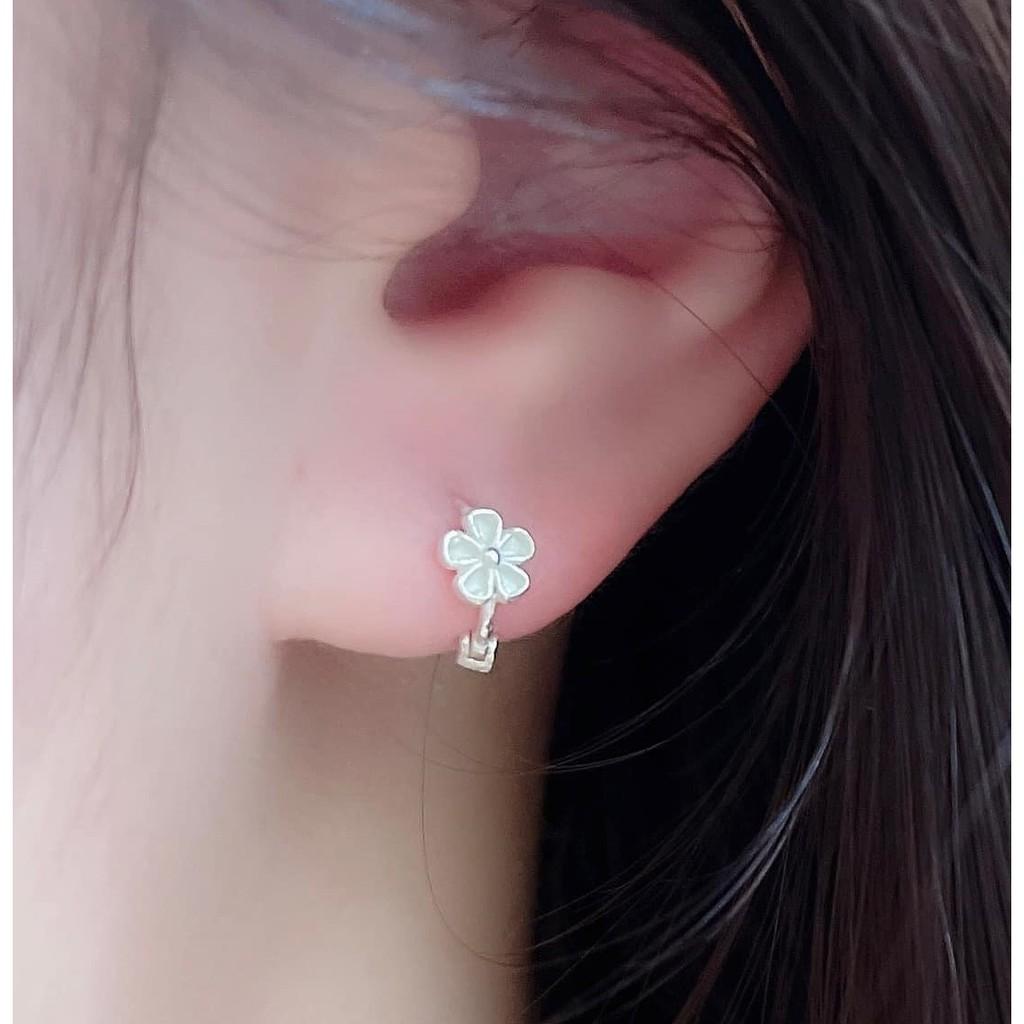 Bông tai bạc thời trang chất liệu bằng bạc s925 MS0602