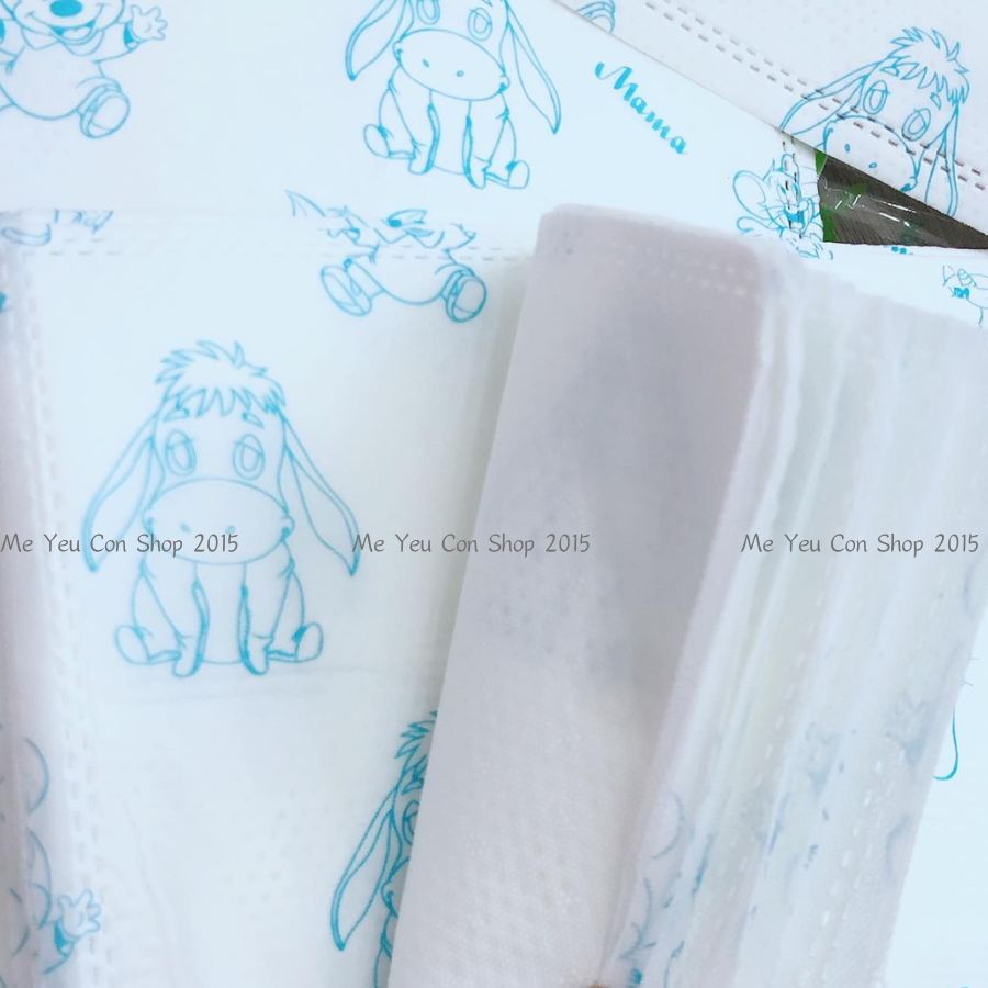 Gói 30 tờ miếng lót sơ sinh / lót phân xu Mama dùng 1 lần tiện lợi