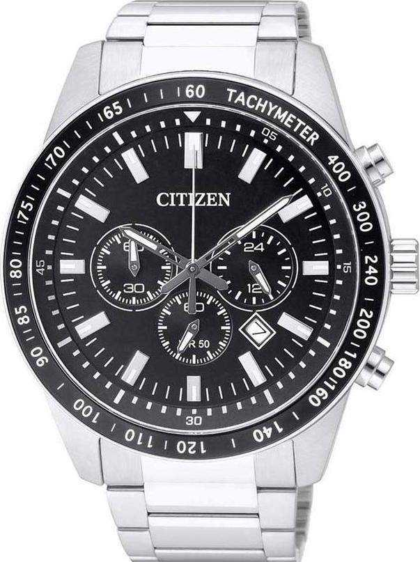 Đồng Hồ Nam Citizen Dây Thép Không Gỉ AN8070-53E - Mặt Đen