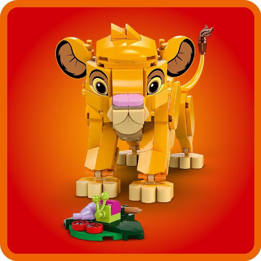 LEGO DISNEY PRINCESS 43243 Đồ Chơi Lắp Ráp Vua Sư Tử Simba (222 chi tiết)
