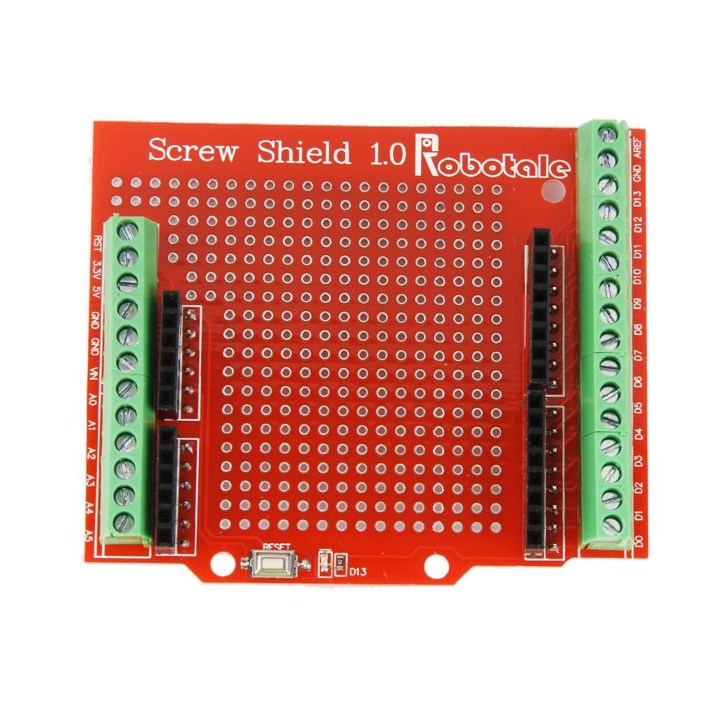 Screw Shield Board Assembled Prototype Terminal Expansion Board For Arduino