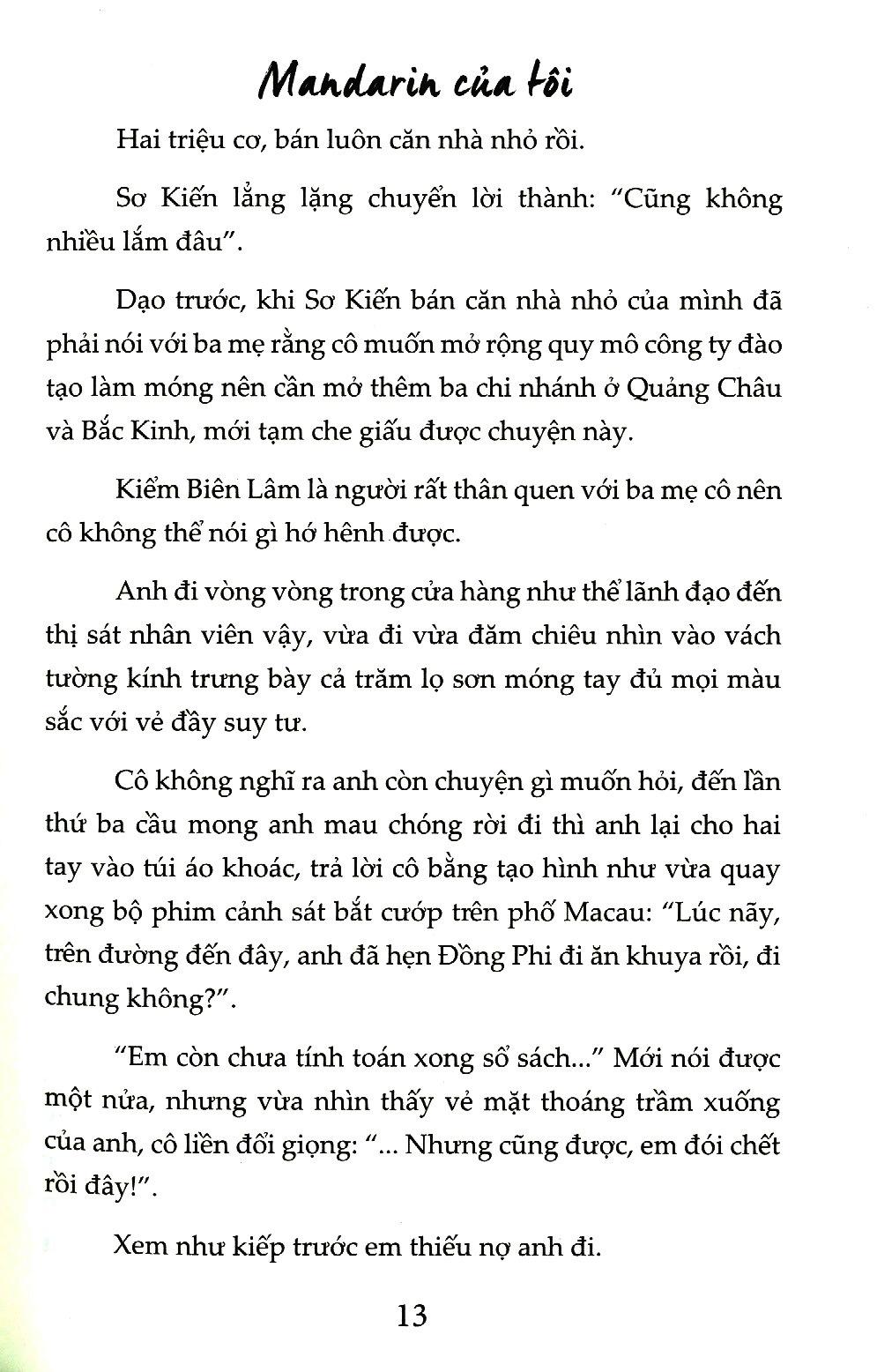 Mandarin Của Tôi (Tái Bản)