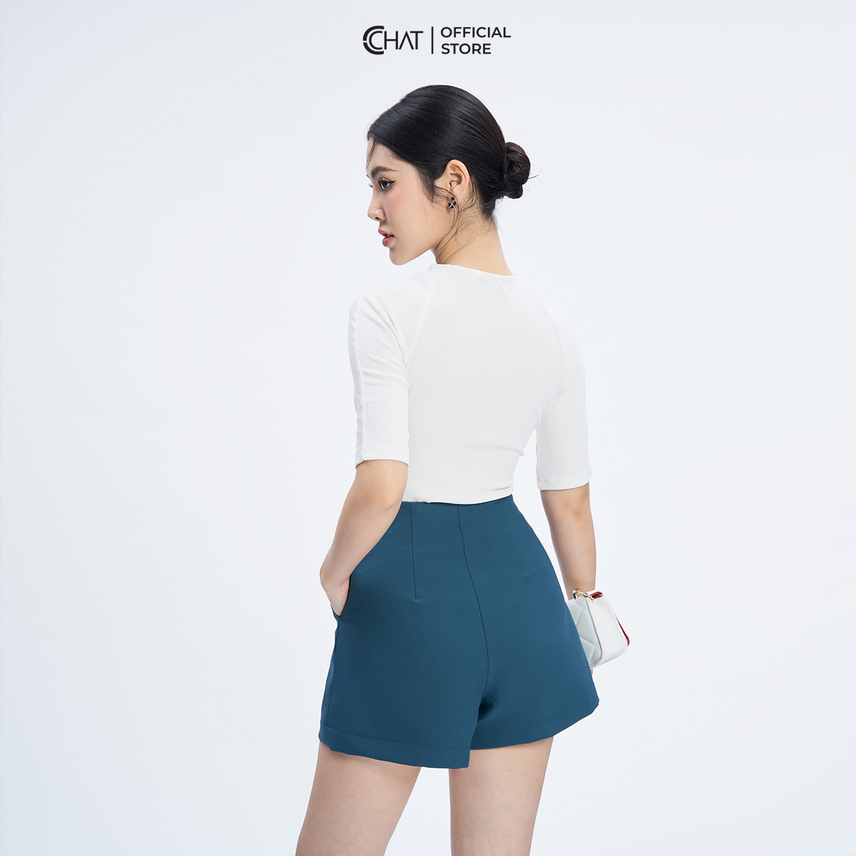 Áo Thun  Cutout Kiểu Chất Liệu Thun Cao Cấp Co Giãn Mềm Mịn 53TNC2003OT
