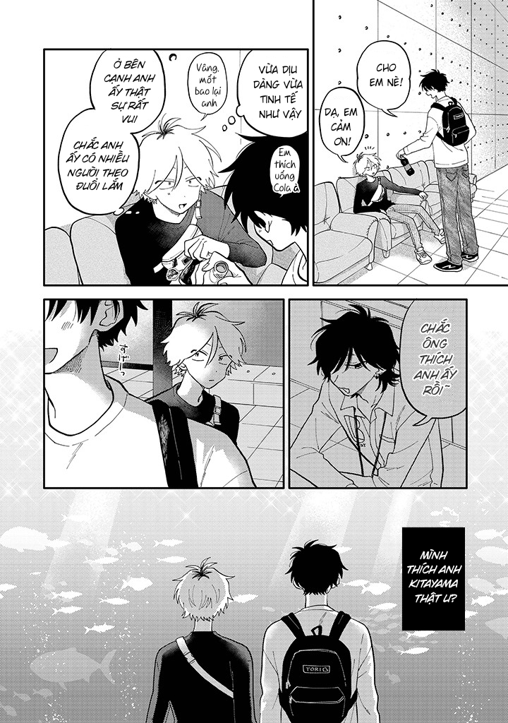 lộ mặt đi, anh kitayama! chapter 3 18