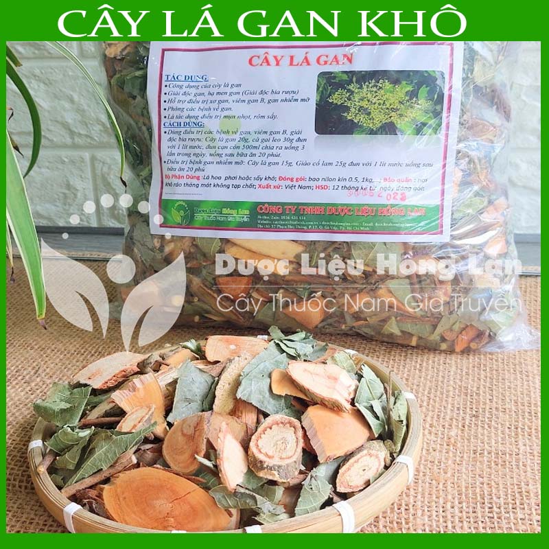 1KG Trà Cây Lá Ga.n khô sạch