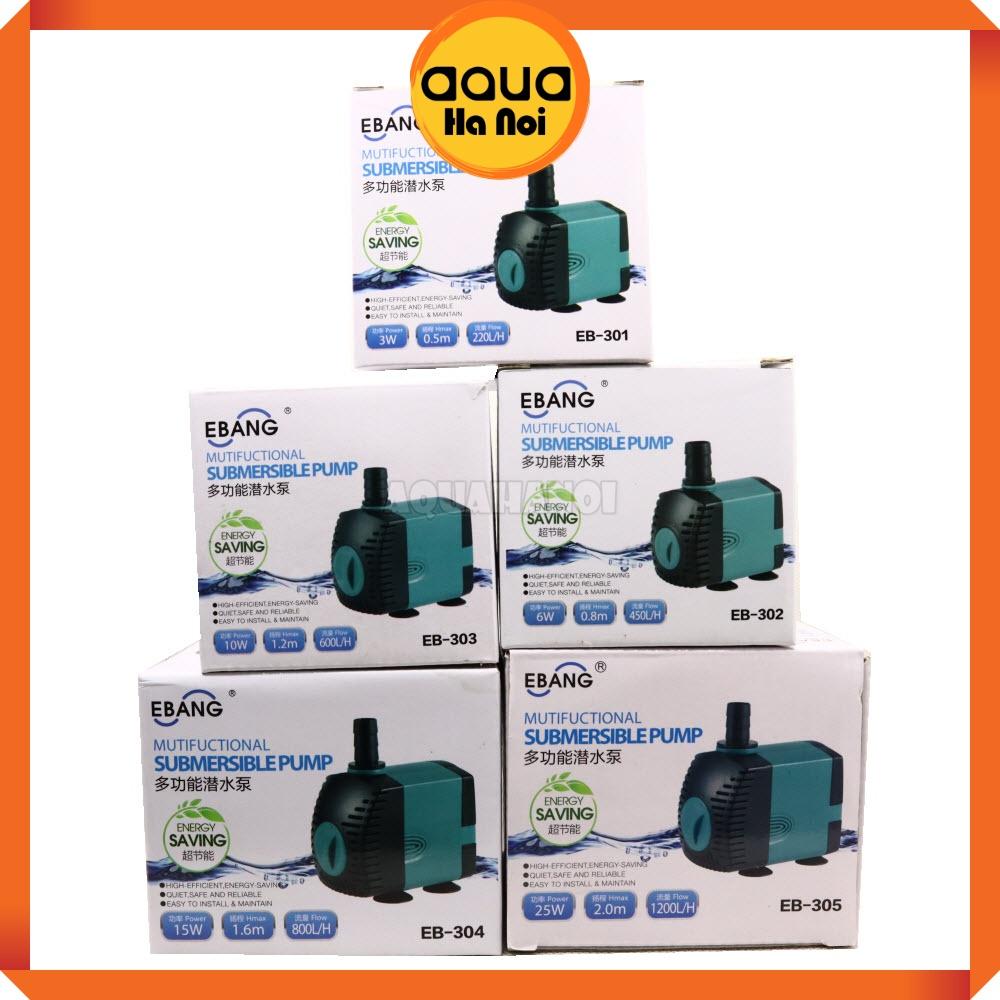 Máy bơm chìm Ebang EB 301/302/303/304/305 - Máy bơm nước hồ cá thủy sinh siêu êm