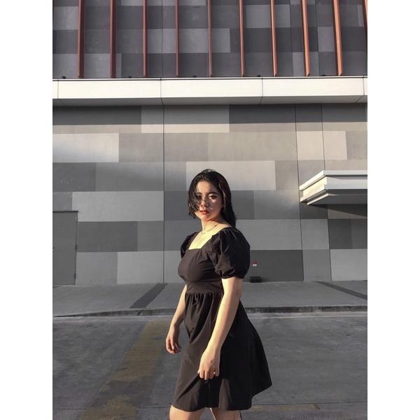 ĐẦM ĐEN CUTOUT LUNADRESS