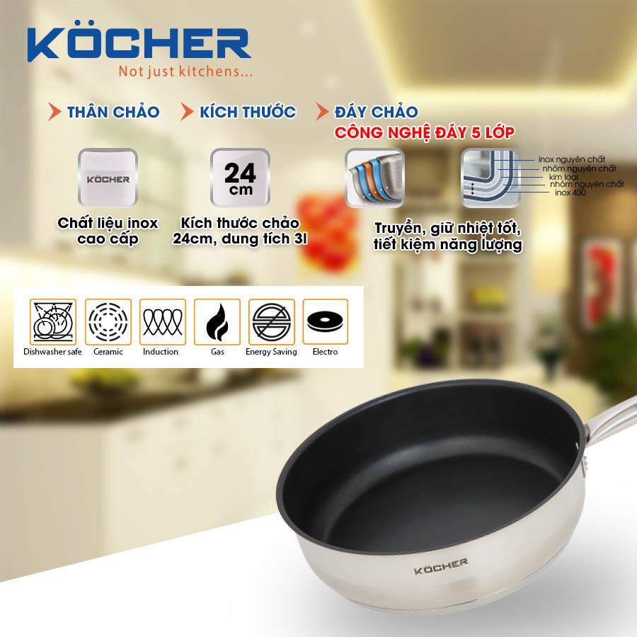 Bộ nồi 5 món Kocher Lubeck