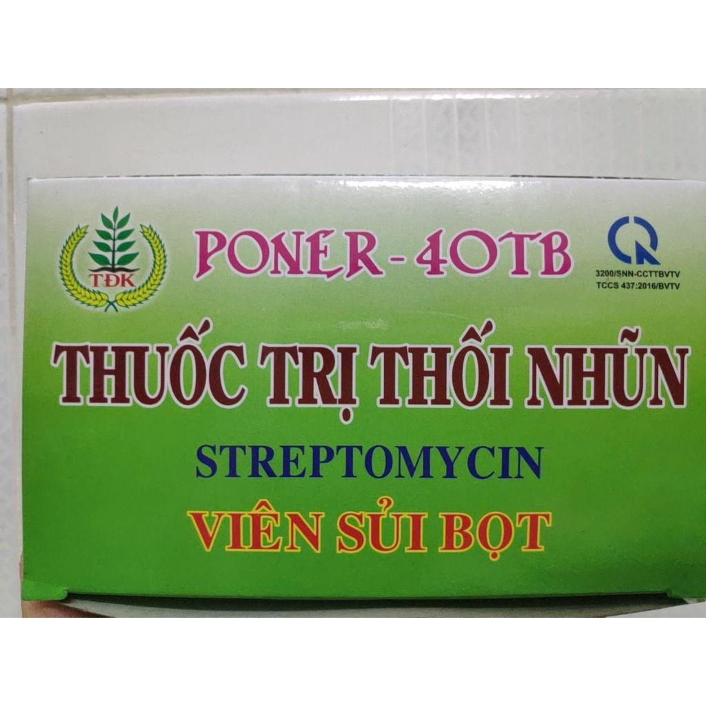 Poner - 40TB Thuốc trị thối nhũn - hộp 20 viên