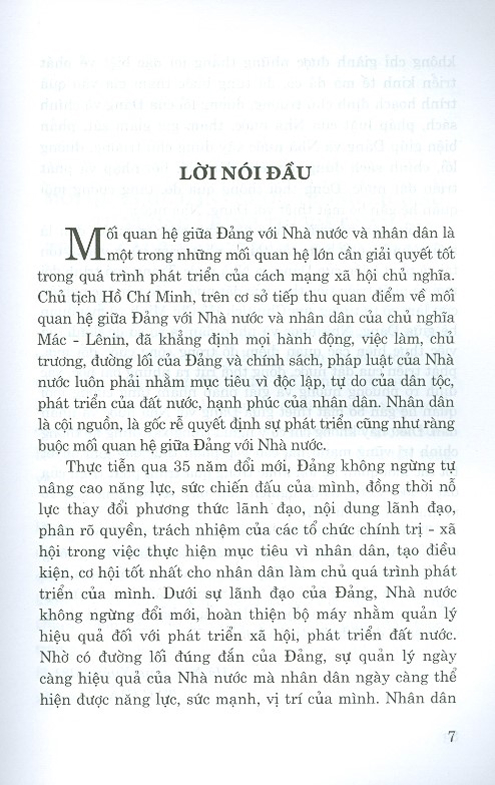 Tăng Cường Mối Quan Hệ Giữa Đảng, Nhà Nước Và Nhân Dân Theo Tư Tưởng Hồ Chí Minh