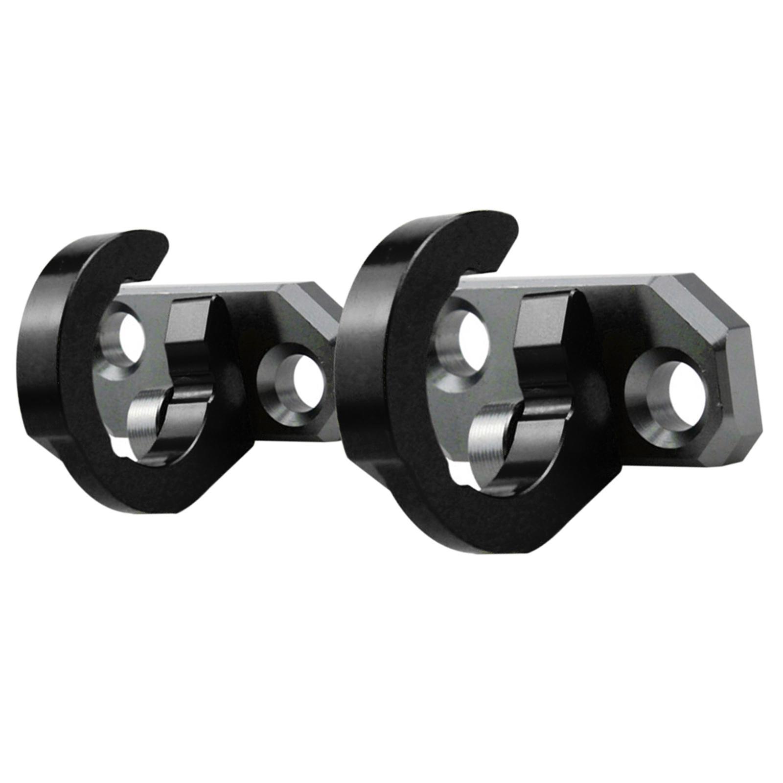 Aluminum Alloy Rear Brake Line Hose Clamp Holder Motorbike Accessories Black