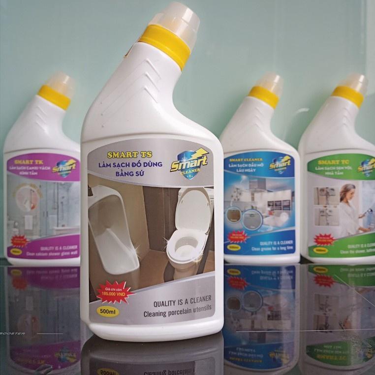 Dung dịch làm sạch đồ sứ Smart TS 500ml,300ml