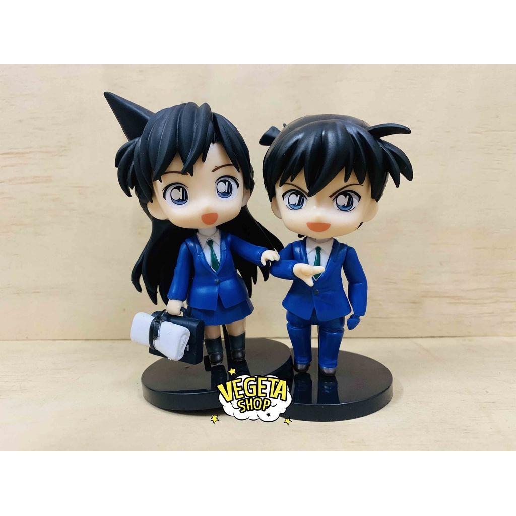 Mô hình Conan - Cặp đôi Shinichi Kudo & Ran Mori - Cao 10~12cm - ShinichiKudo & Ranmori - Nét đẹp rẻ dễ thương