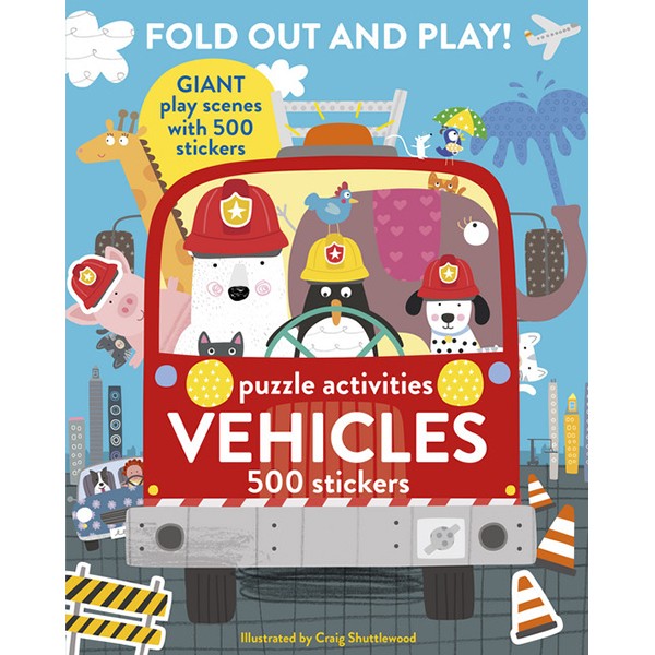 Fold Out and Play Vehicles