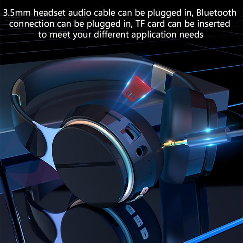 Tai Nghe 블루투스 Không Dây Loa Siêu Trầm Âm 탄 Nổi Thẻ Thể Thao Tai Nghe Máy Tính Hoạt 큰 Quà Tặng Sinh Nhật Trên Tai Tai Nghe Nhét 타이