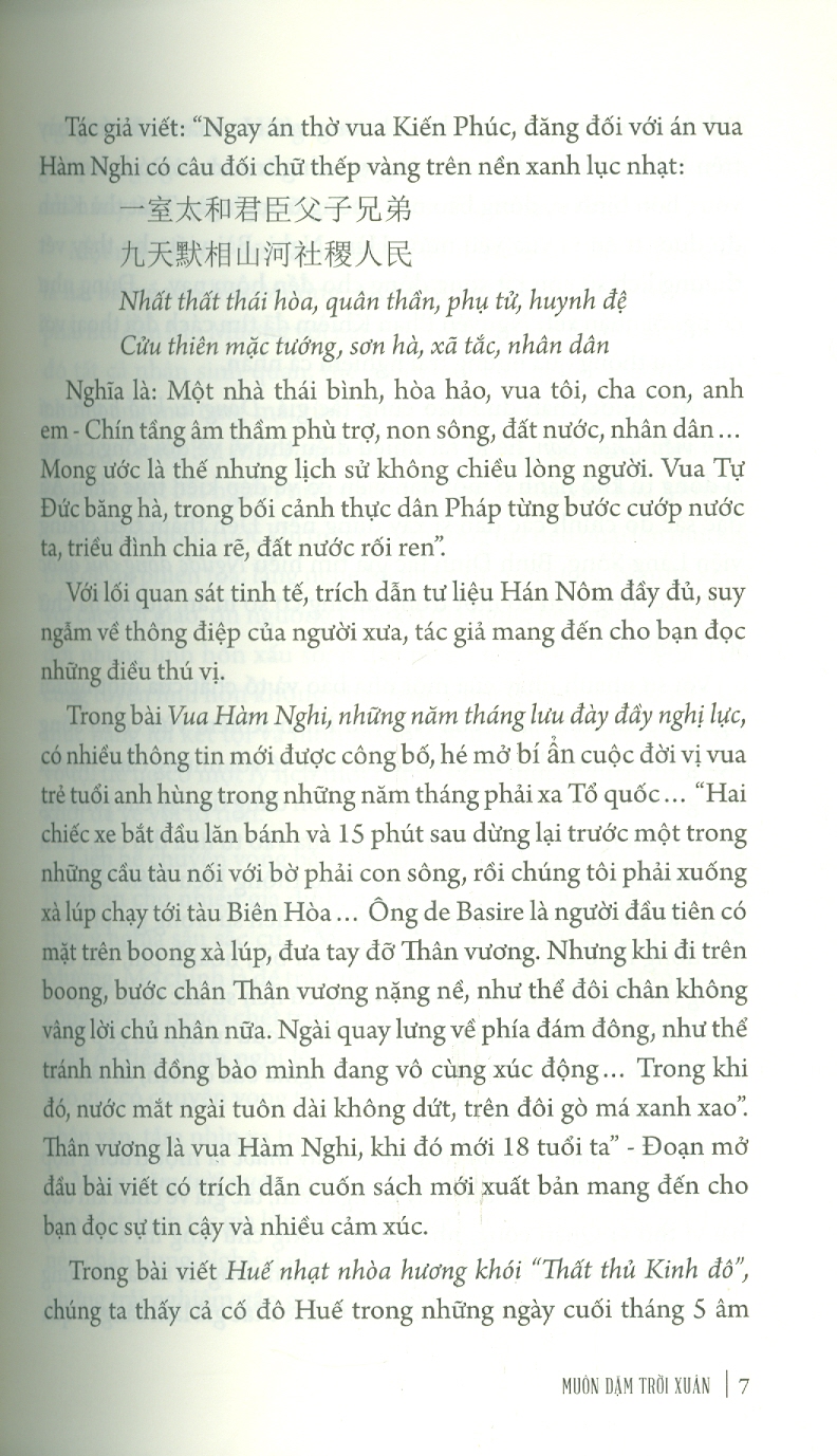 MUÔN DẶM TRỜI XUÂN (Du khảo) - Nguyễn Phan Khiêm – Liên Việt Books