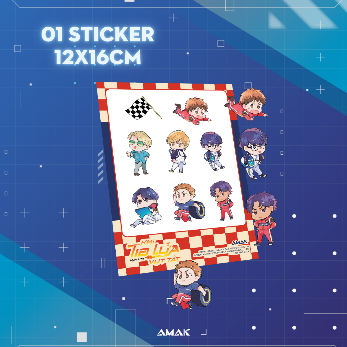 [Manga] [BL] Khi Tia Lửa Vụt Tắt - Amakbooks