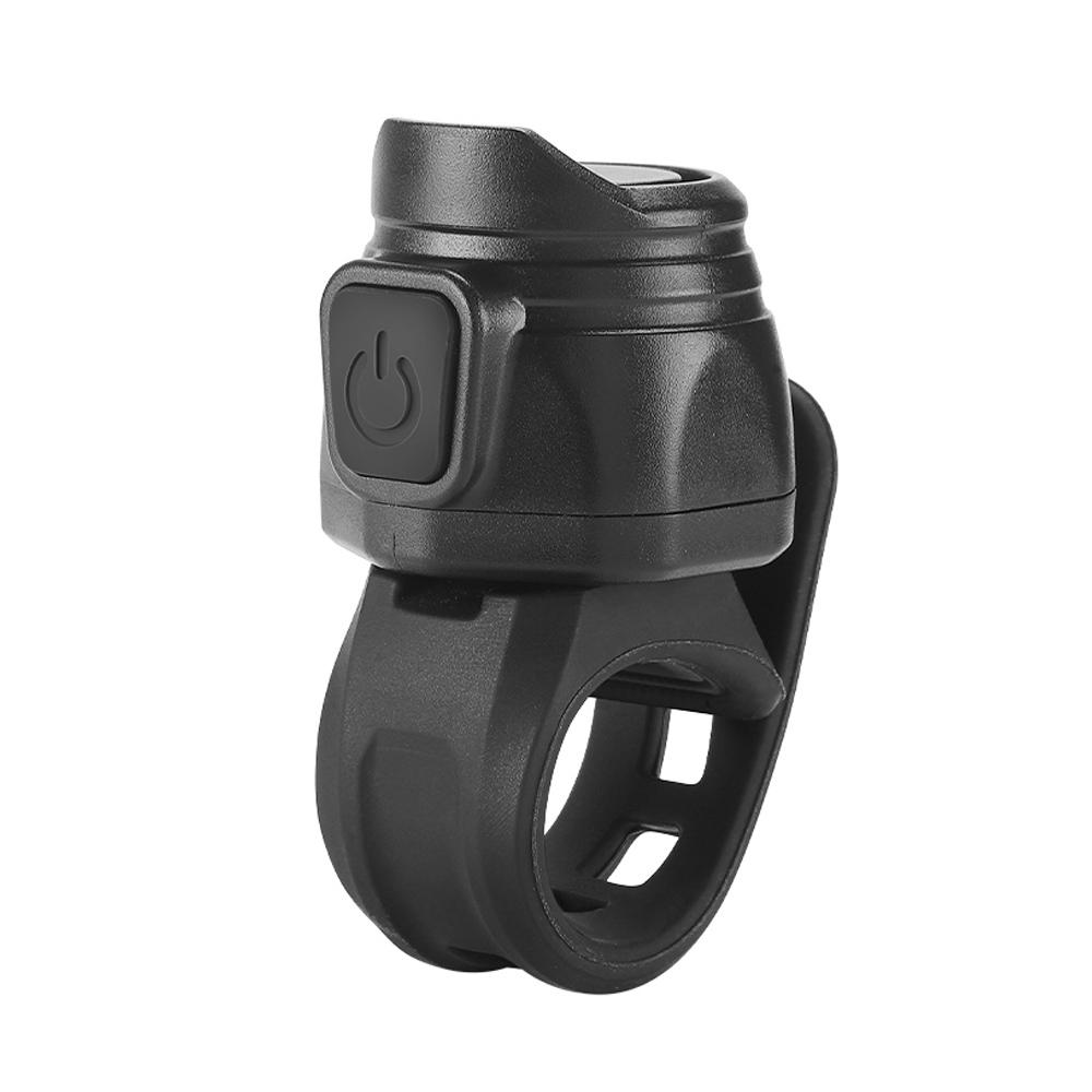 WEST BIKING Bicycle Electric Bell 80dB Electric Bike Horn Bicycle Handlebar Bell Bike Loud Alarm Bell Cycling Safety Accessory USB Rechargeable Bike Horn