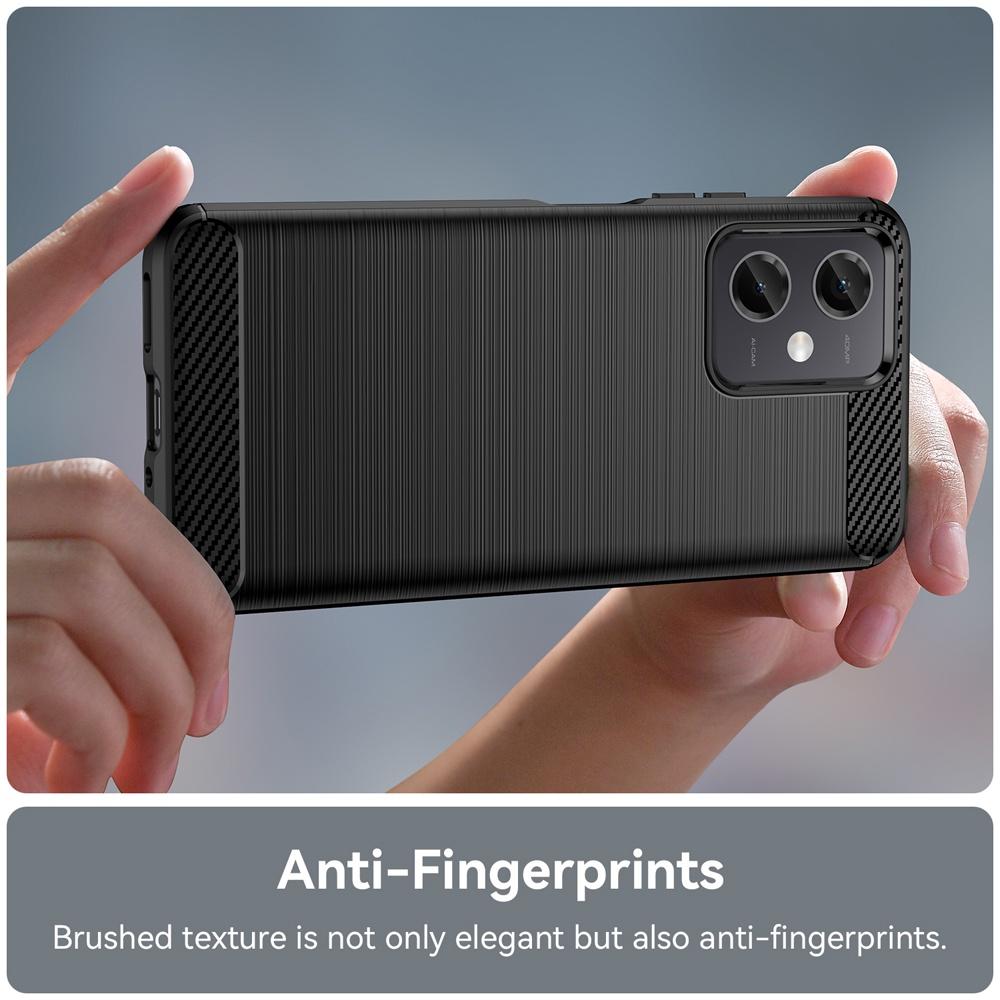 Ốp lưng Xiaomi Redmi Note 12 4G 5G silicone mềm Carbone phay xước chống sốc chống vân tay