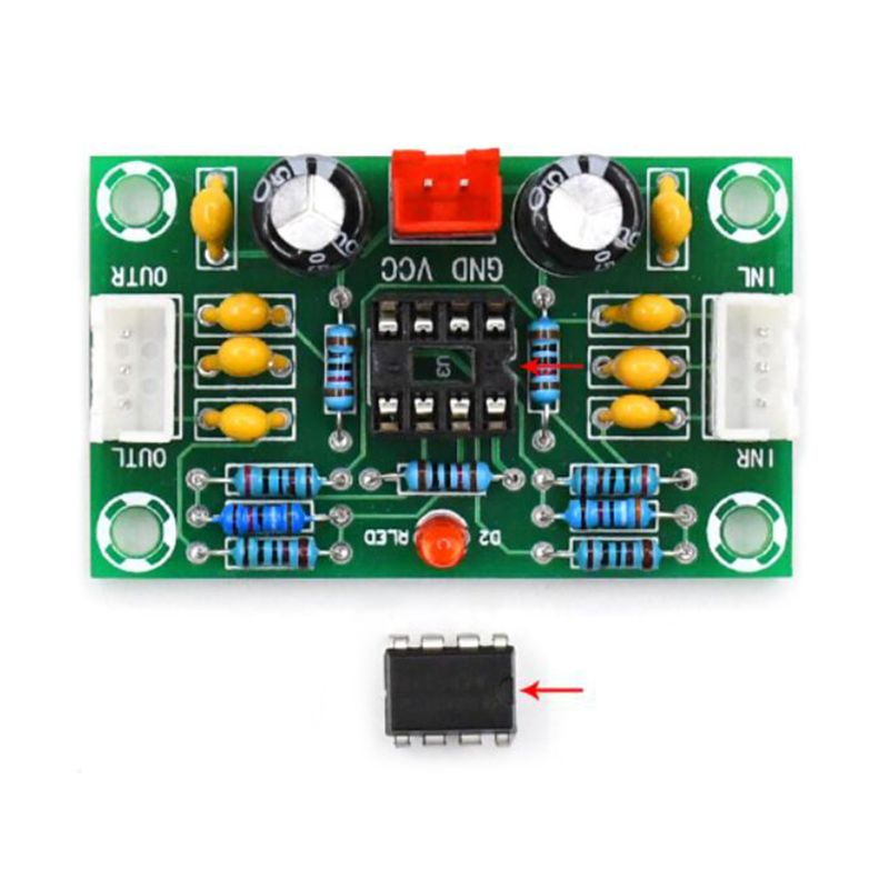 Mạch khuếch đại nâng tín hiệu âm thanh XH-A902 NE5532