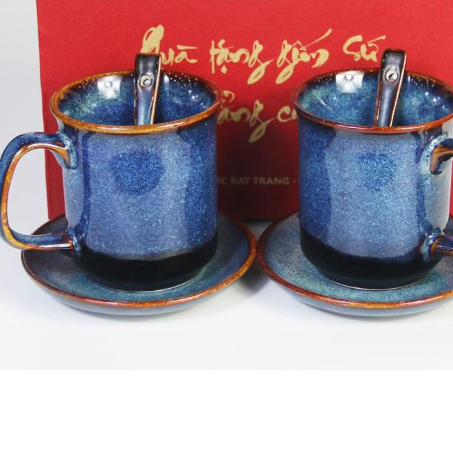 QUÀ TẶNG HOT- BỘ CỐC SỨ MEN XANH HỎA BIẾN ĐẲNG CẤP -BỘ QUÀ TẶNG DỊP LỄ TẾT, NĂM MỚI VÀ QUÀ TẶNG GIA ĐÌNH thật sự ý nghĩa