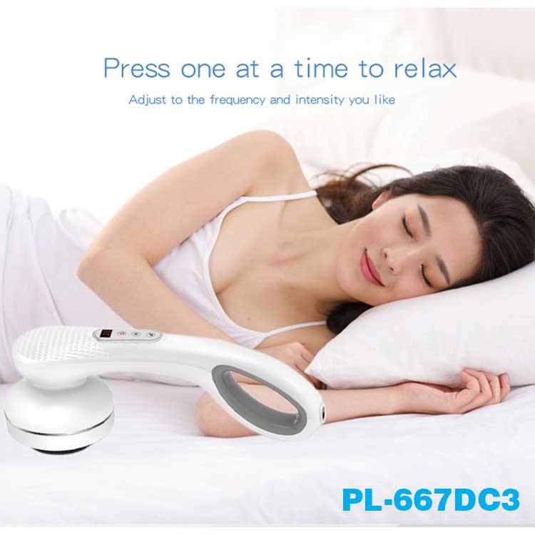 Máy massage cầm tay pin sạc 8 đầu PL-667DC3 - Điện tử