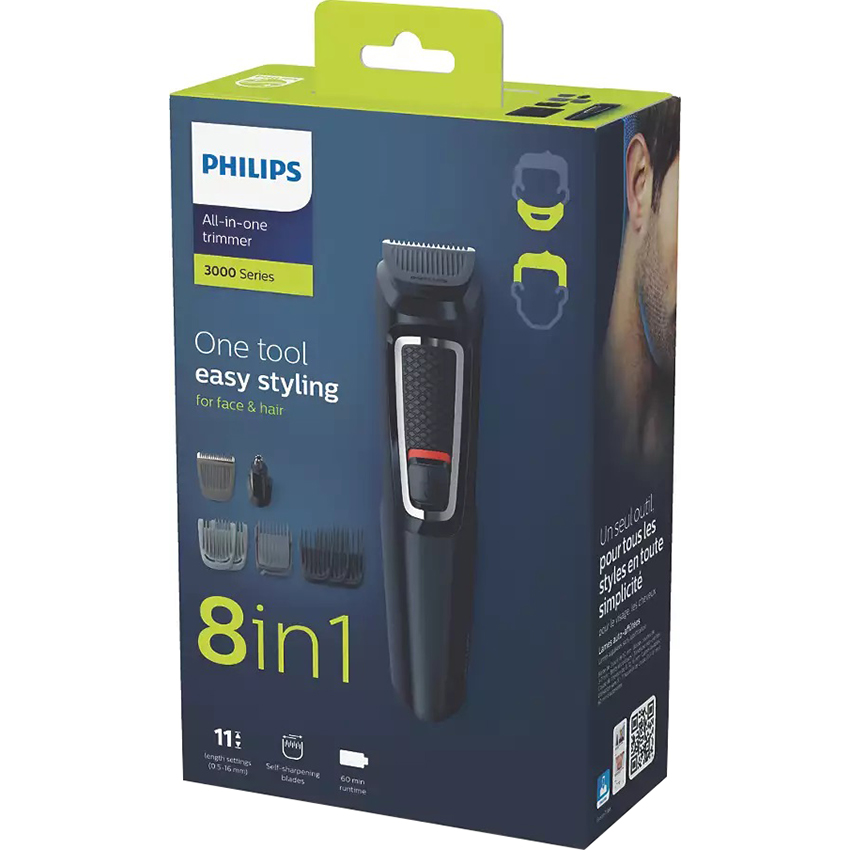 Tông đơ đa năng 8 trong 1 Philips MG3730/15 - Hàng chính hãng
