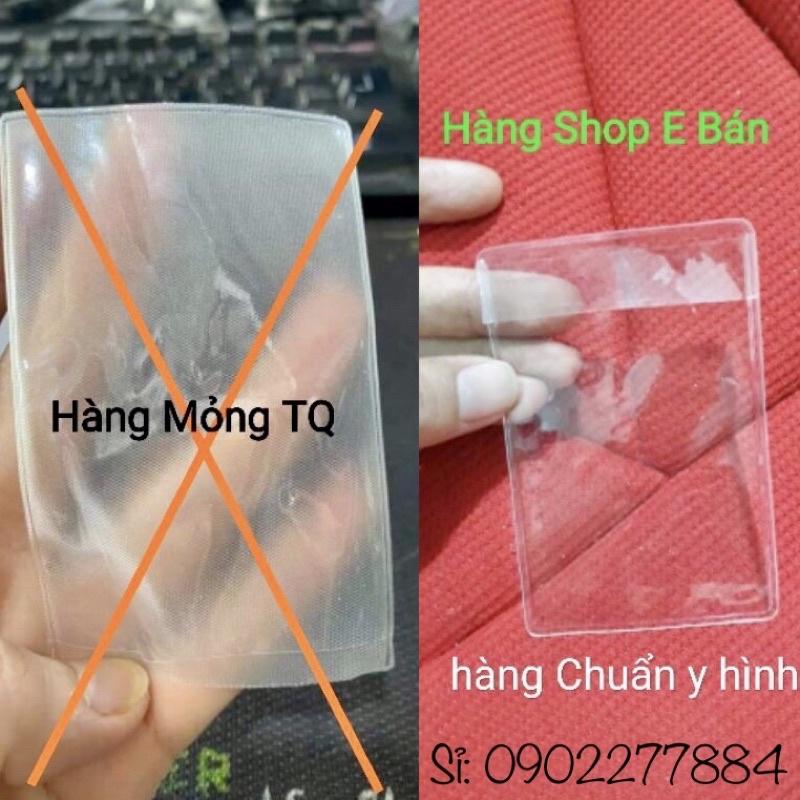 Bao Vỏ Căn Cước ATM, thẻ bảo hiểm xe máy, BHYT, bằng lái xe, thẻ ATM nhựa PVC siêu trong siêu dẻo