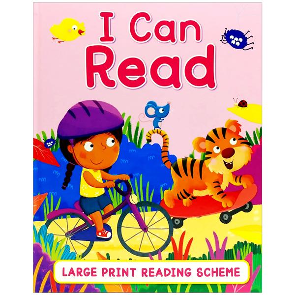 I Can Read - Large Print Reading Scheme (Pink Cover)