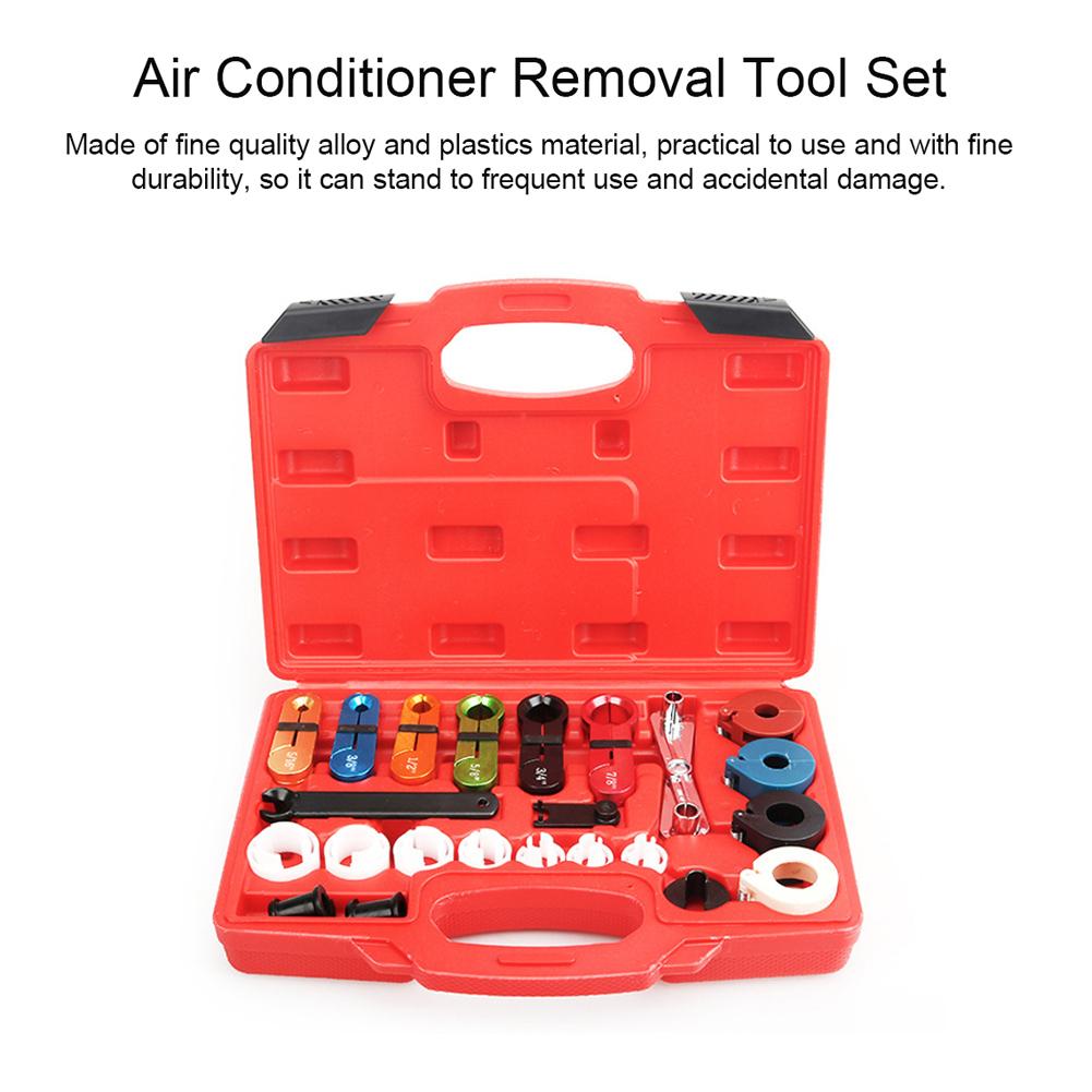 Multifunctional Air Conditioner Oil Pipes Remover Refrigerant Remover Car Maintenance Fuel Tube Trachea Compressor Removal Tool