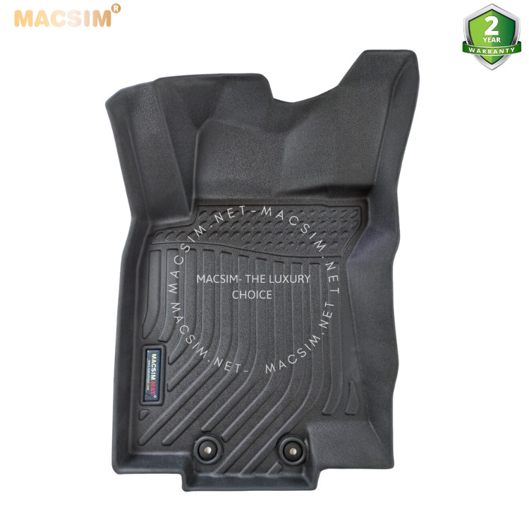 Thảm lót sàn xe ô tô NISSAN X-trail 2014- đến nay Nhãn hiệu Macsim chất liệu nhựa TPE cao cấp màu đen