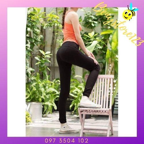 Quần Legging Nâng Mông Nữ Co Giãn 4 Chiều - Quần Tập GYM Chất UMI Hàn