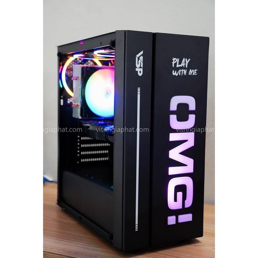 Máy tính bàn - PC Đồ họa E5 2670 v2/ RX580 8GB- Cân mọi thể loại game từ giả lập Nox đến game online, offline