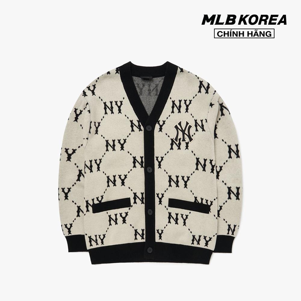 MLB - Áo khoác cardigan phom suông Dia Monogram All Over 3AKCM0224