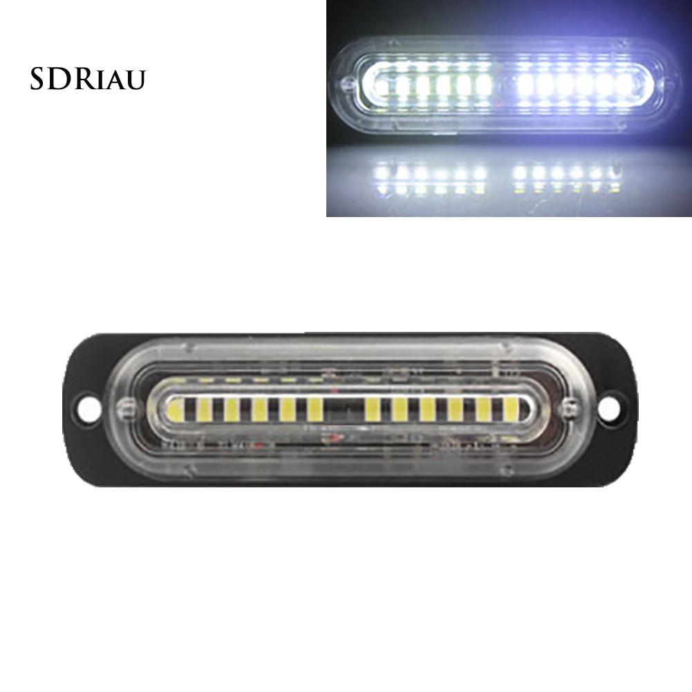 Đèn Led Cảnh Báo 12 Bóng 12-24v 36w Cho Xe Hơi Xe Tải