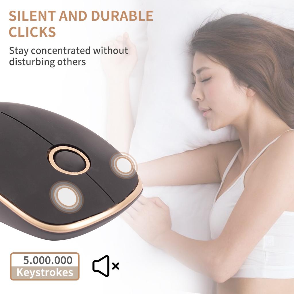 Chuột Không Dây 2.4Ghz Chuột Máy Tính Cổng USB 1600 DPI Thiết Mause Chuột Không Dây Cho Laptop Máy Tính Để Bàn Máy Tính Xách Tay