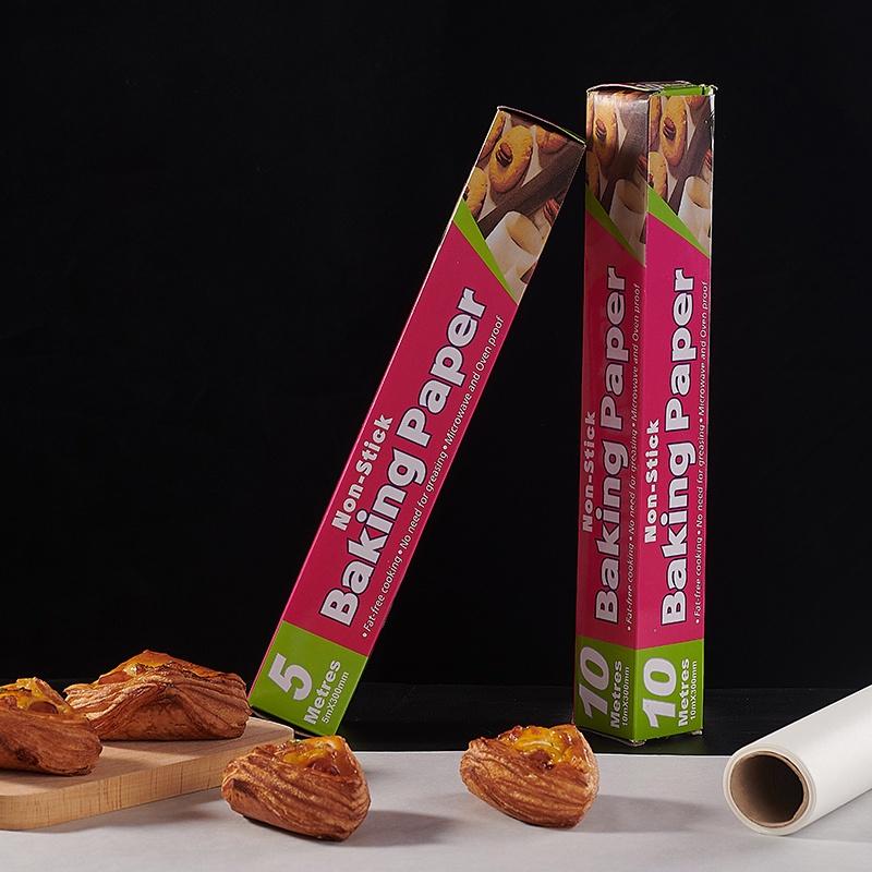 Giấy nến nướng bánh dạng cuộn 5 mét, 10 mét rộng 30cm - Giấy nướng bánh chống dính BAKING PAPER