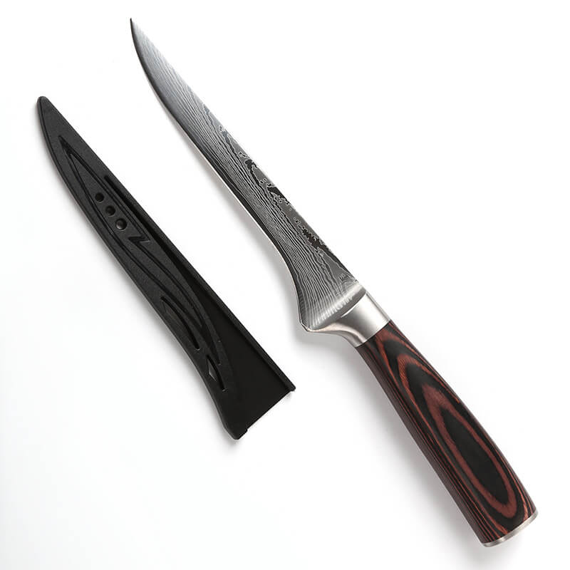 DAO - DAO BẾP NHẬT BẢN CLASSIC BONING THÉP DAMASCUS MÃ MDT120 VNS