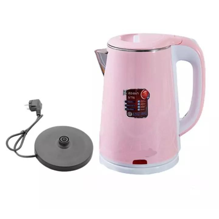 Ấm Siêu Tốc JipLai Thái Lan 2.5L, 2 Lớp Cách Nhiệt , Hàng Chuẩn Thái Lan Cao Cấp, Giao Màu Ngẫu Nhiên, Bảo Hành 12 Tháng