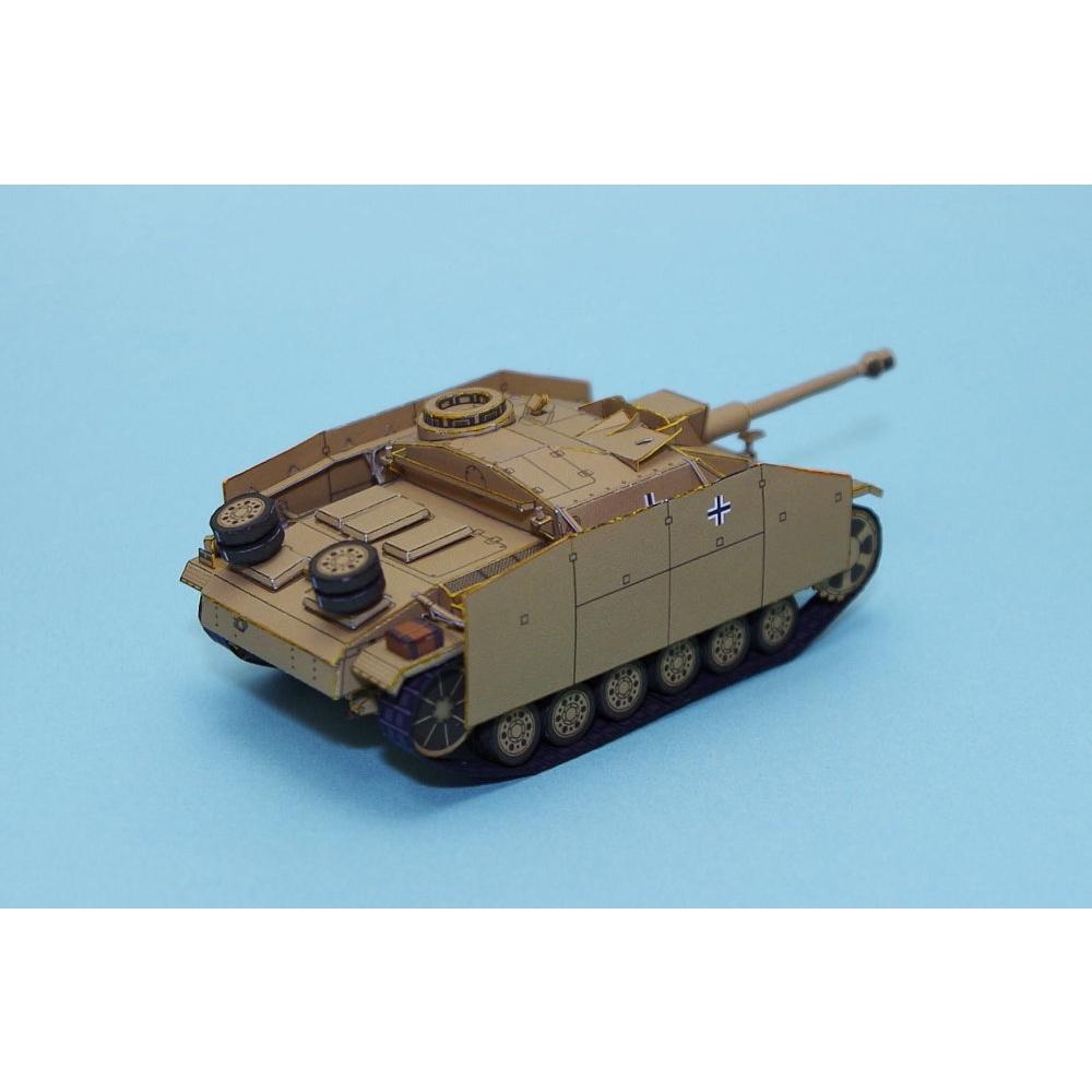 Mô hình giấy xe tank StuG III tỉ lệ 1/72