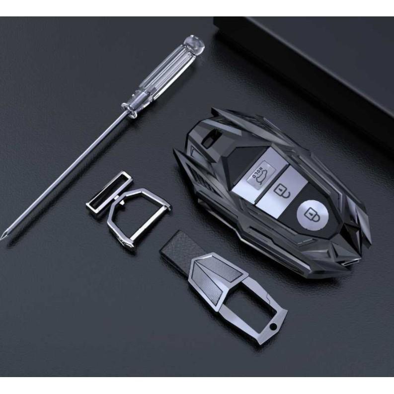Hai MẪU ỐP CHÌA KHÓA cho xe KIA SELTOS, OPTIMA 2020, KIA K3, CERATO, SOLUTO HỢP KIM