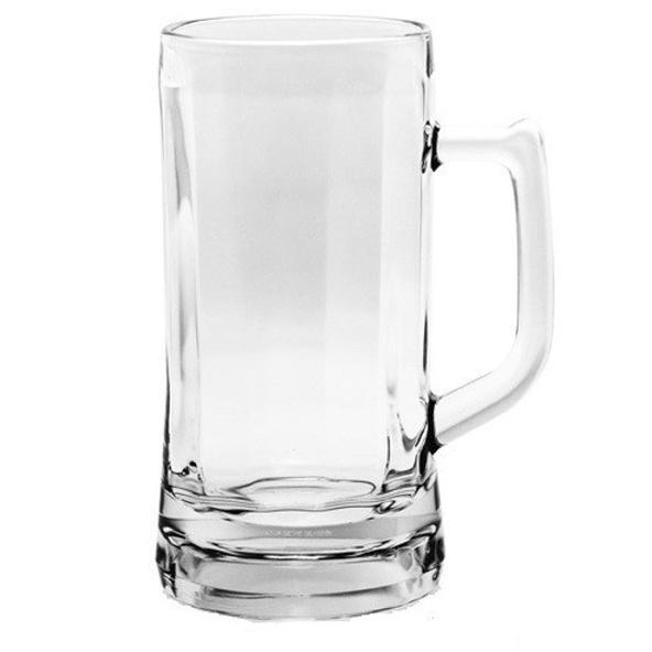 Bộ 6 Cốc Bia Thủy Tinh Ocean Cỡ Đại Munich Beer Mug Ocean - P00843 - 640ml