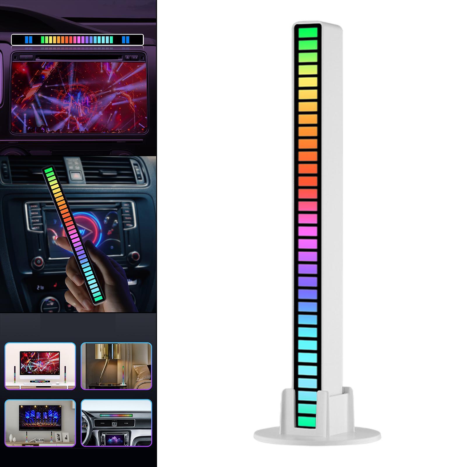Voice Control RGB Light Color Change for Car Gaming DJ