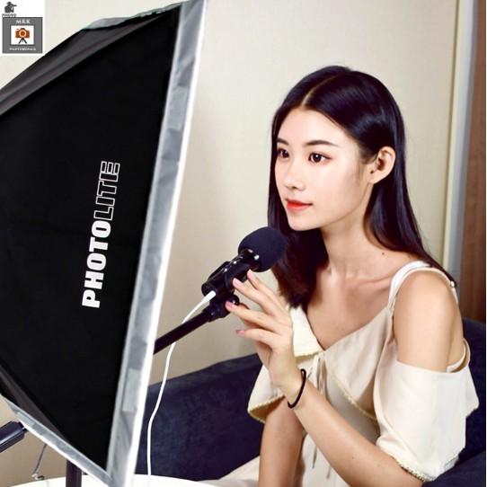 Hộp Đèn Light Softbox + E27 Dùng Trong Studio Chụp Hình.