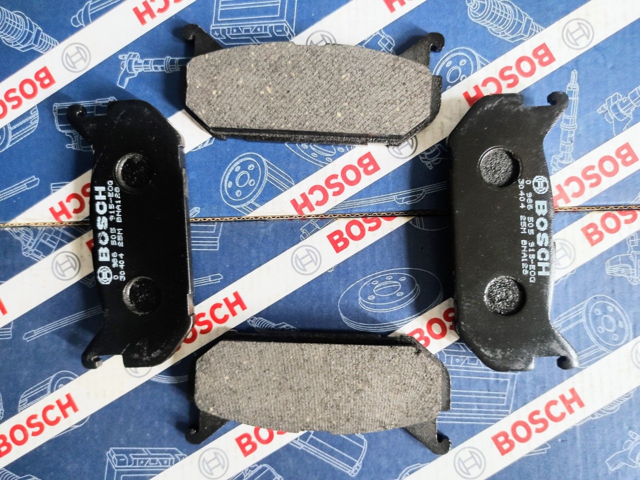 Bố Thắng Sau Mazda 626 - Bosch BP 5915