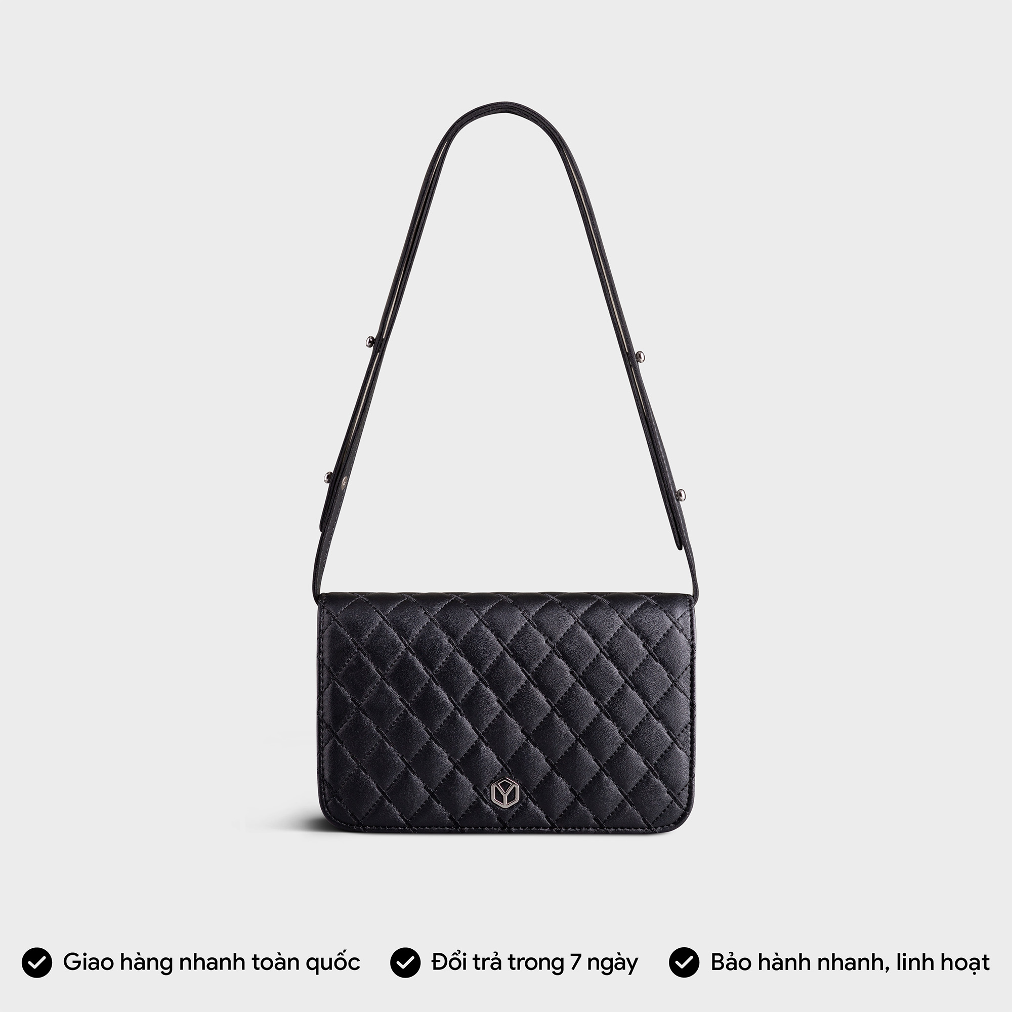 Túi Yuumy ( Thời trang nữ đi tiệc size 20 - Túi đeo chéo da Seasand YN163 )